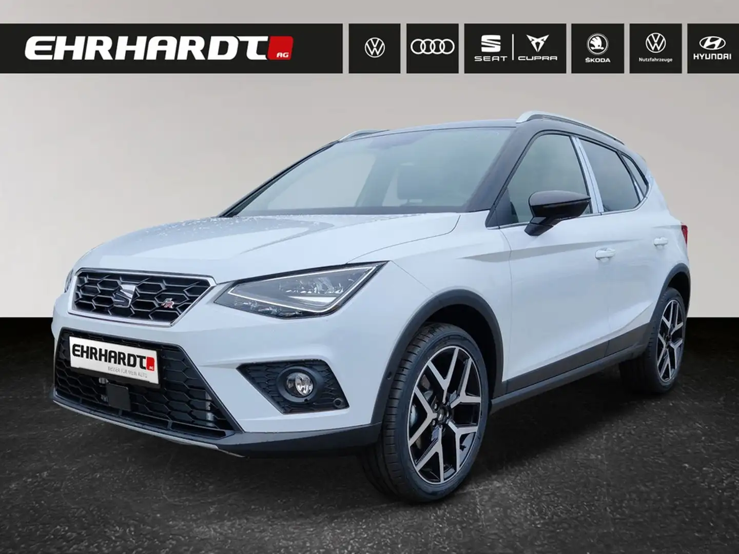 SEAT Arona 1.0 TSI FR AHK*VIRTUAL*NAVI*LED*ACC*PARKLENK*KA... Blanc - 1