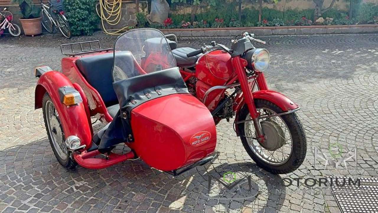 Moto Guzzi Falcone 500 N Sidecar con soli 3555 KM