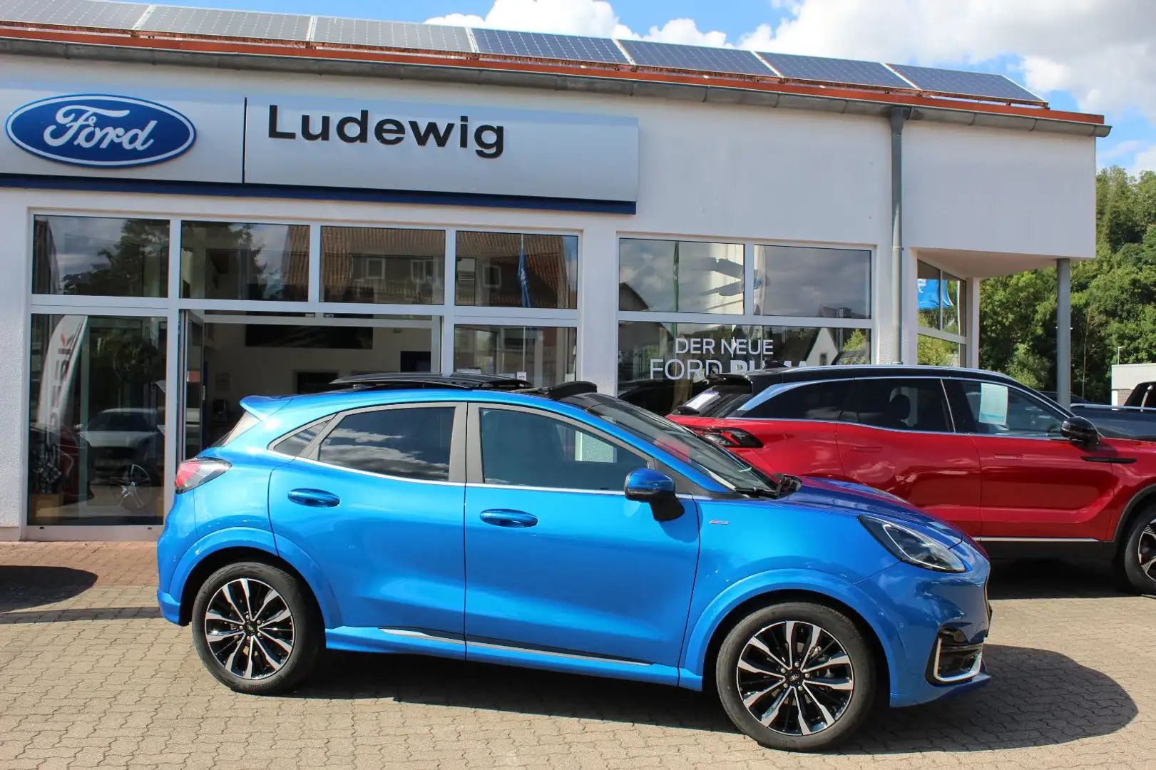 Ford Puma ST-Line Vignale Pano Dach Leder LED Blau - 2
