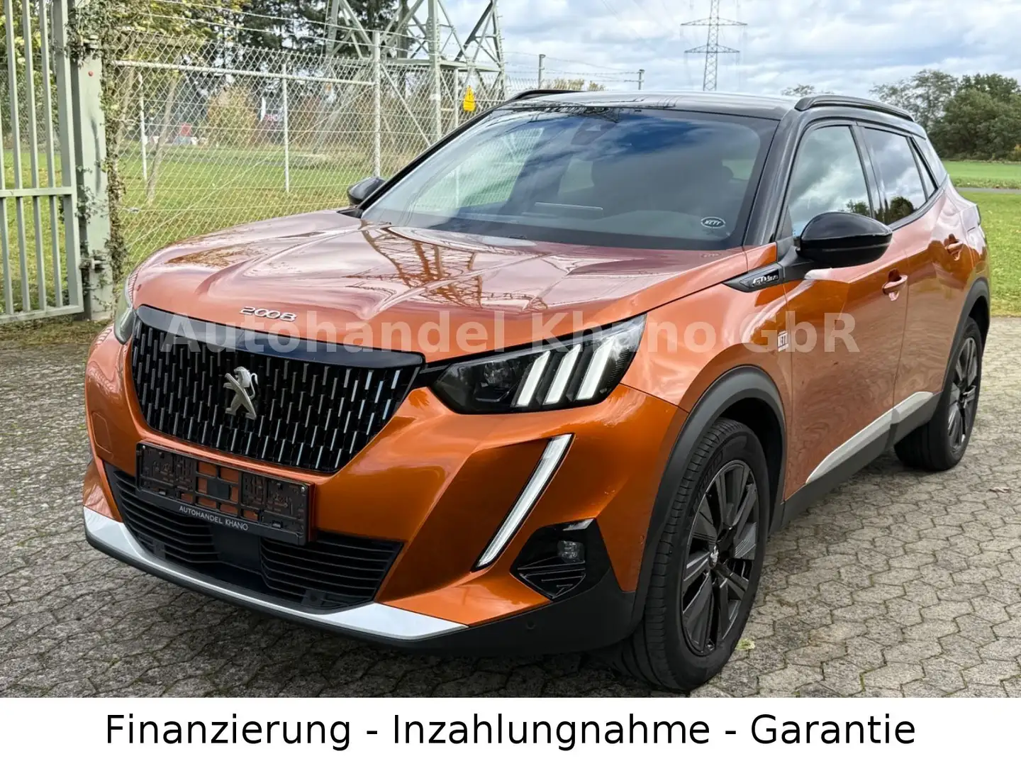 Peugeot 2008 Allure GT-LINE-AUTOMATIK-TOP ZUSTAND Orange - 2