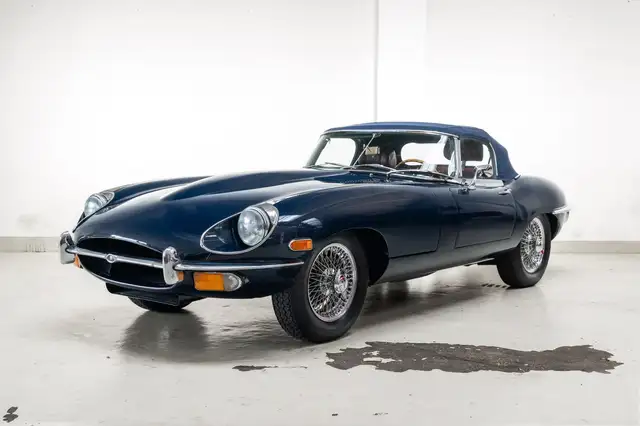 Jaguar E-Type "E" Series 2 OTS - Nut & Bolt Restored - Indigo Bl