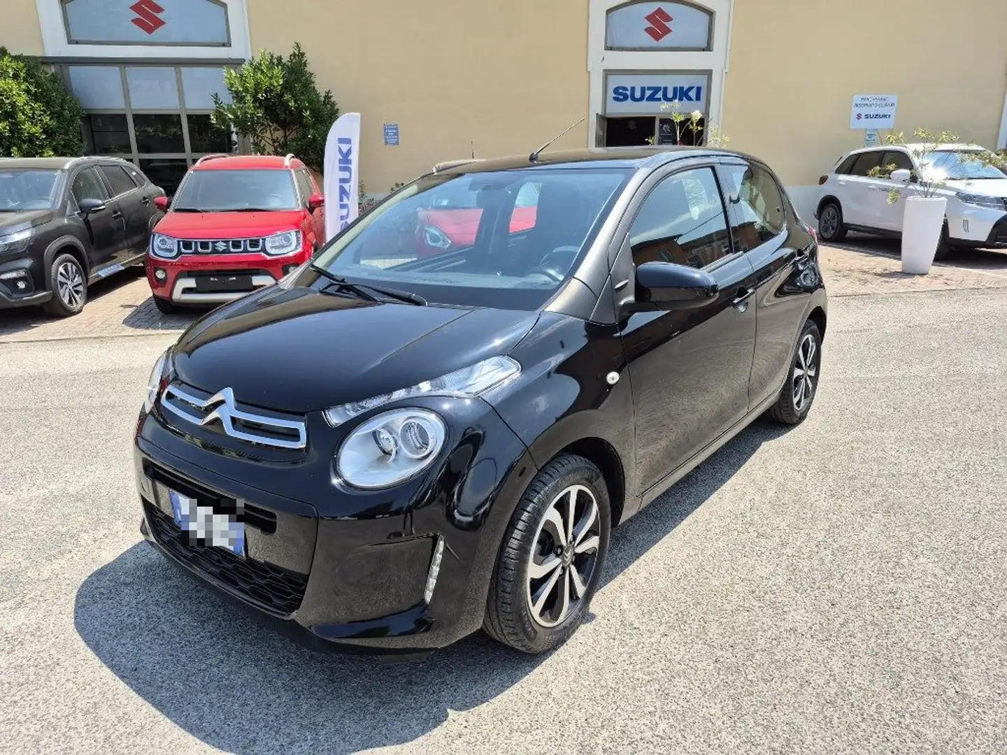 Citroen C1 5 PORTE 1.0 BENZINA 36.500 KM Nero - 1