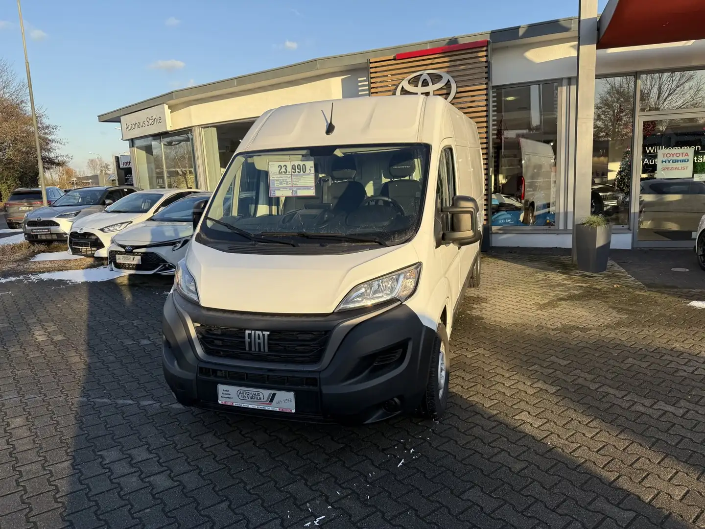 Fiat Ducato 35 140 Multijet L4H2 (EURO 6d) Weiß - 1