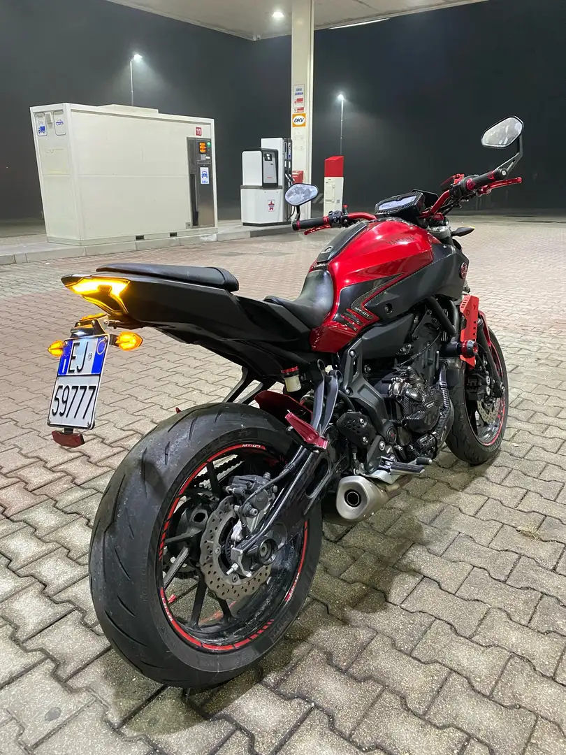 Yamaha MT-07 ABS 35 KW Rosso - 2