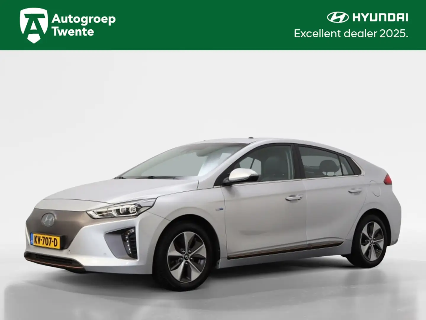 Hyundai IONIQ Premium EV | Camera | Carplay | DAB | Stoelverw. | Grijs - 1