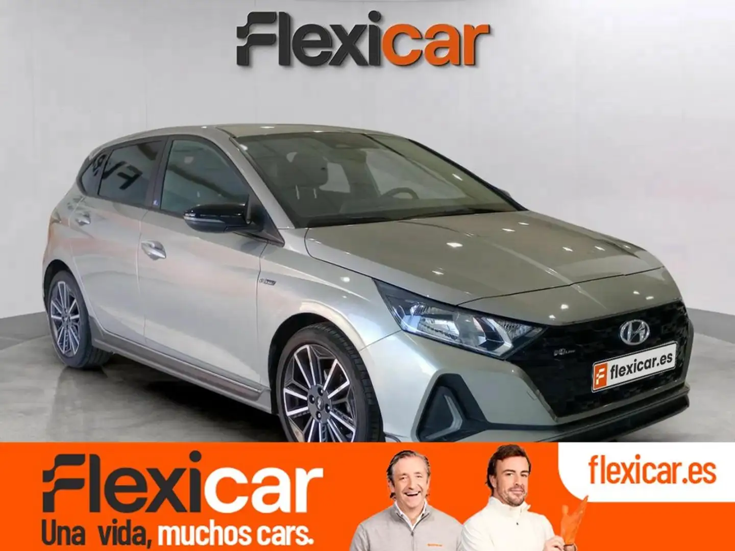 Hyundai i20 1.2 MPI Nline 30 Aniversario Gris - 1
