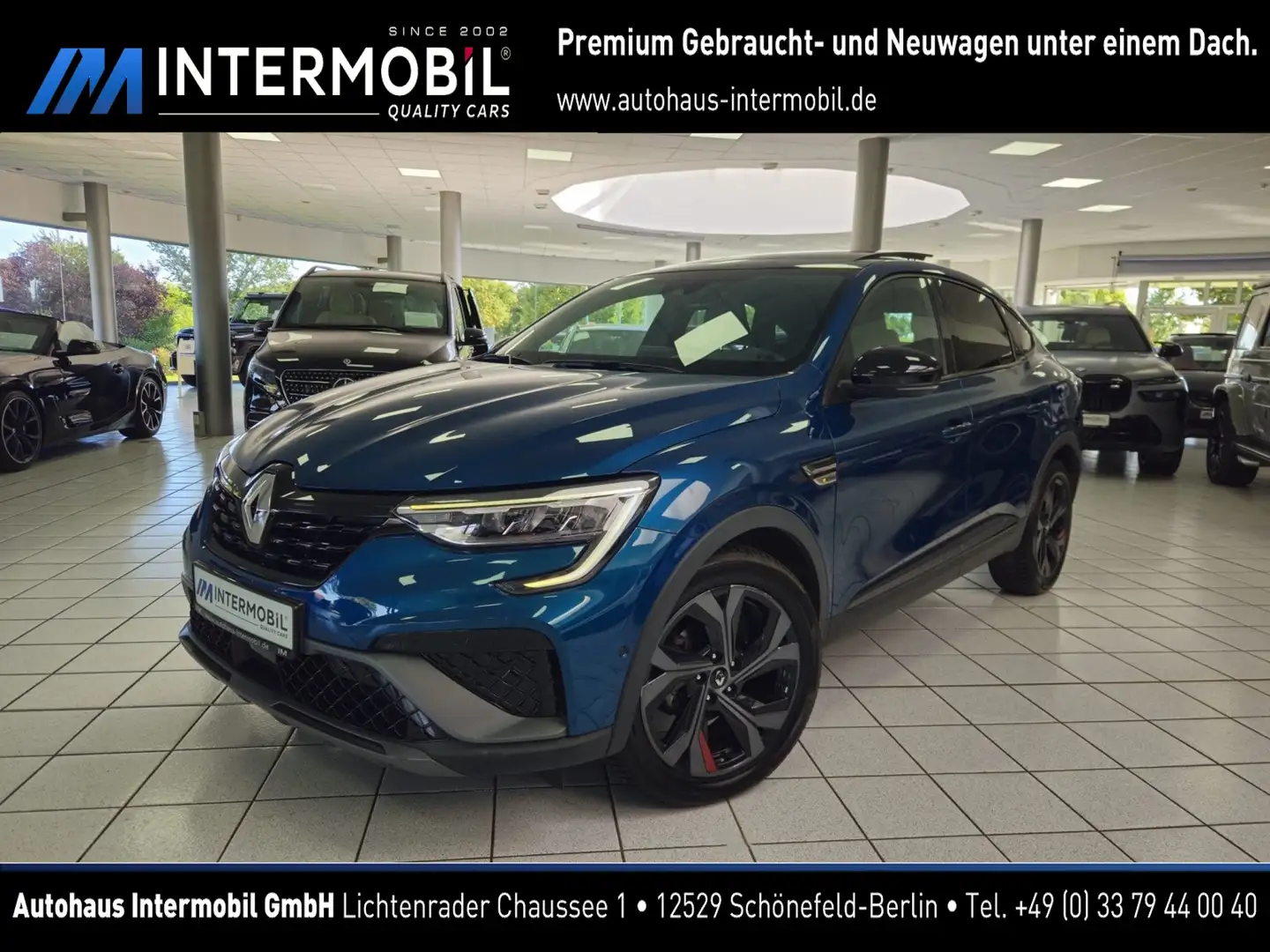Renault Arkana 1.3 R.S. Line*Pano*Kamera*Lenkradhzg.* Blau - 1