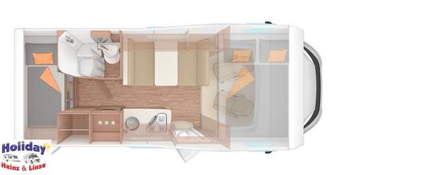 Weinsberg CaraHome 600 DKG TV-Paket, Care-Drive Paket