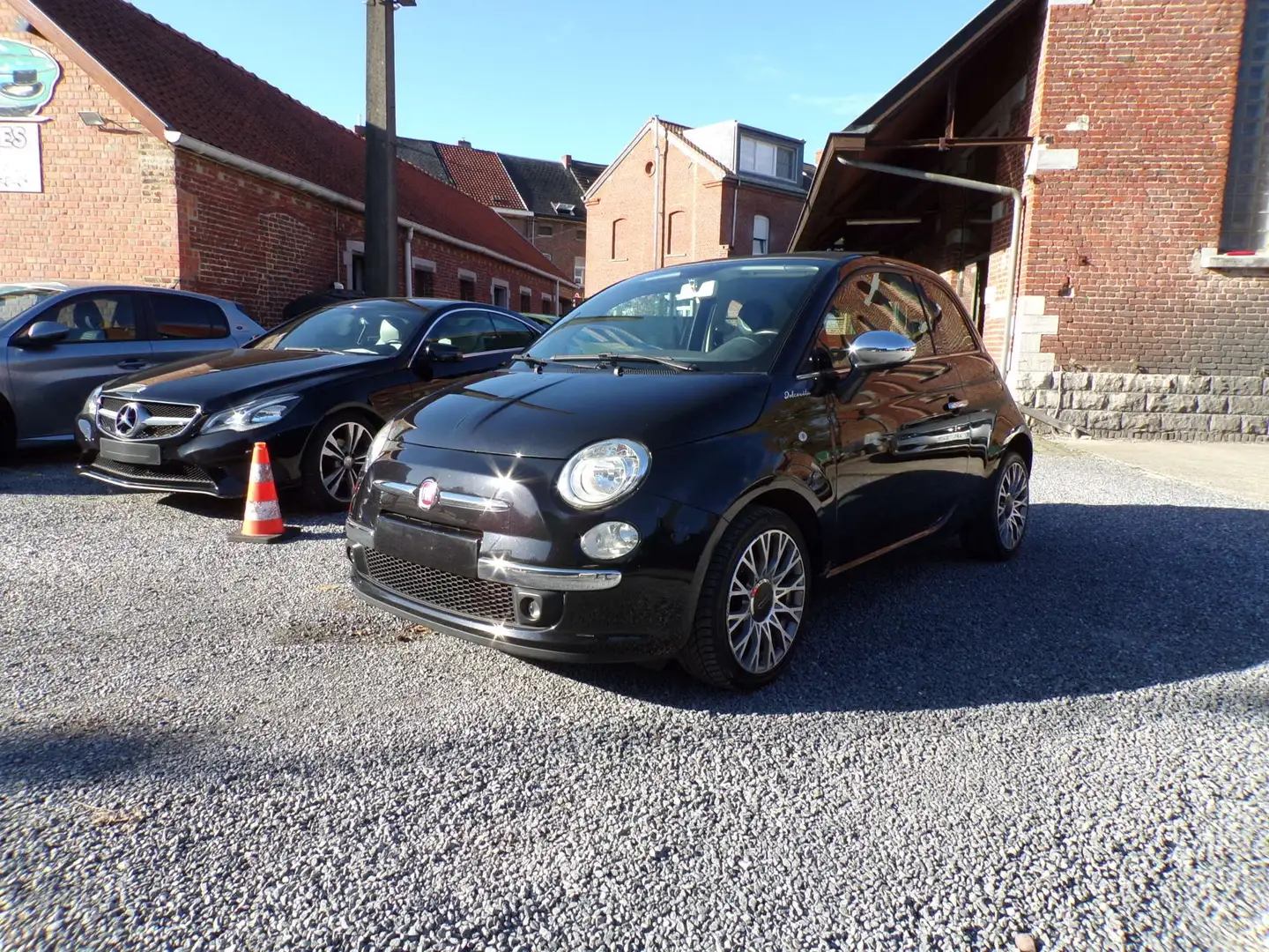 Fiat 500C 500C 0.9 T **DOLCEVITA**GARANTIE & SERVICES OK** Noir - 1