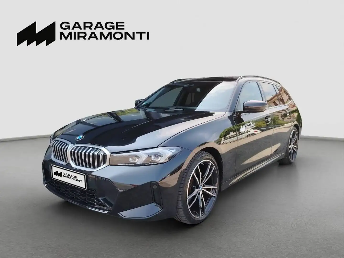 BMW 320 320d mhev 48V xdrive auto Nero - 1