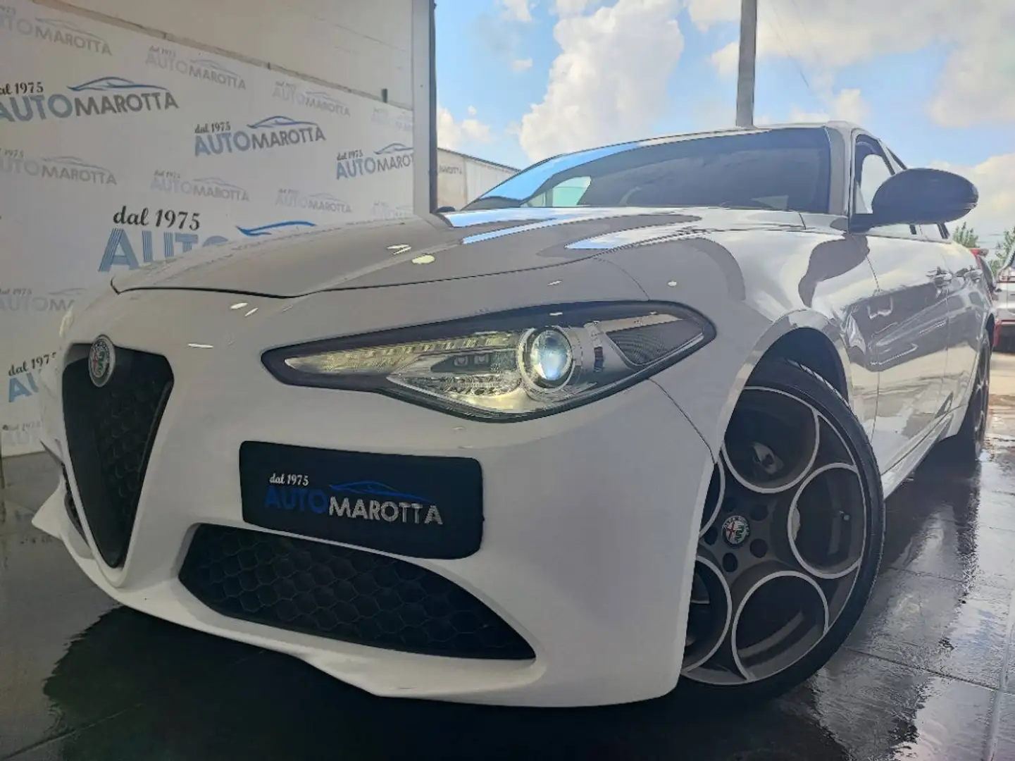 Alfa Romeo Giulia 2.2 t Super 150cv auto Blanc - 2