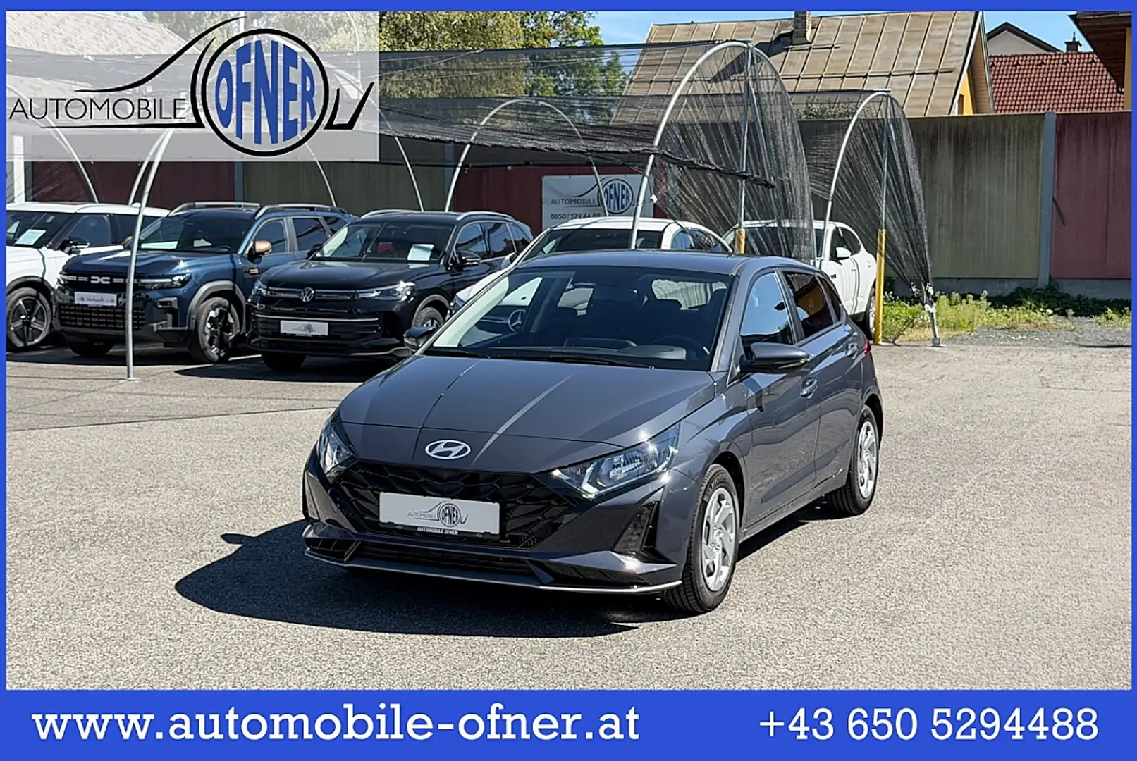 Hyundai i20 1,0 T-GDI Comfort Line PDC Kamera Sitz&Lenkradh... Grau - 1