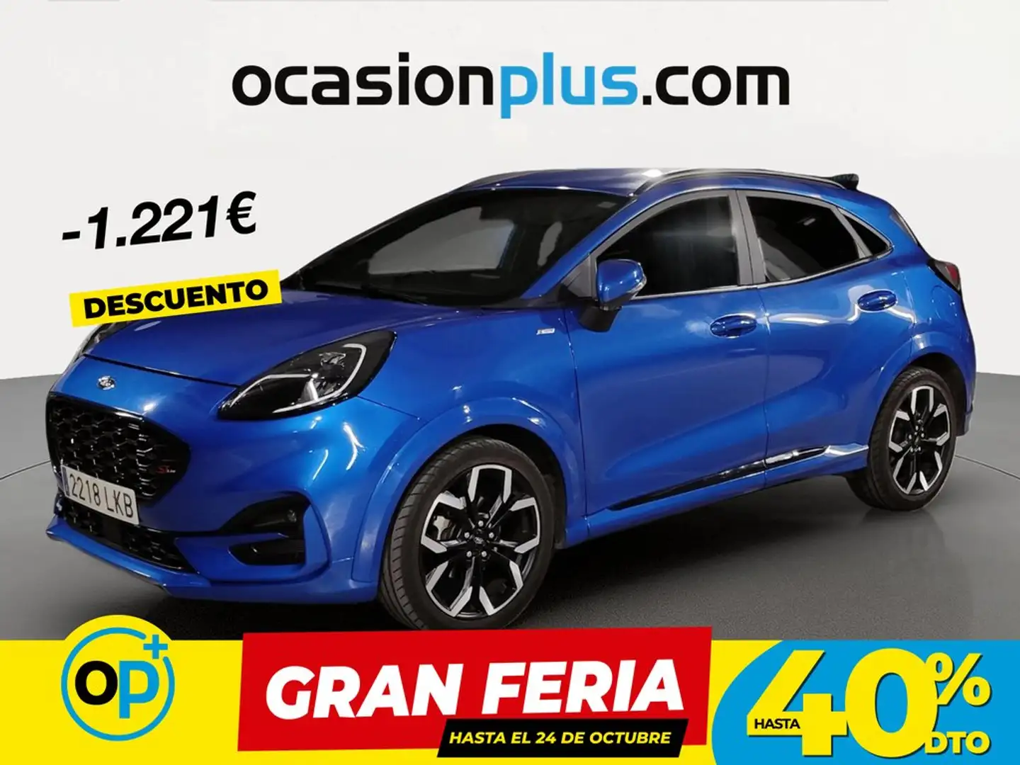 Ford Puma 1.0 EcoBoost MHEV ST-Line X 125 Azul - 1