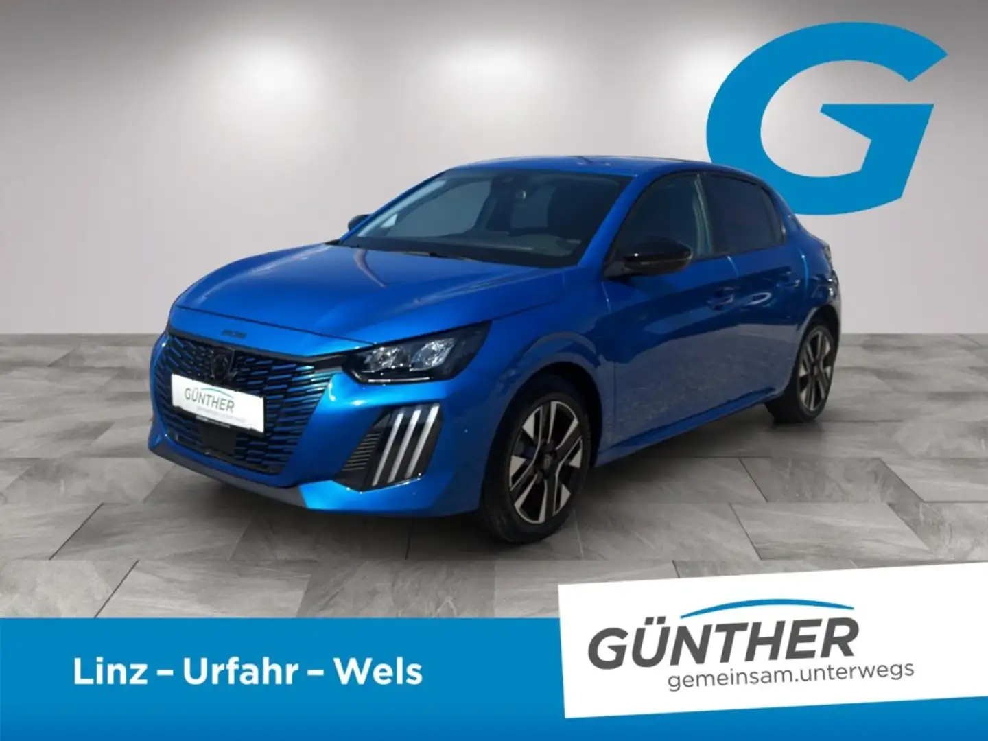 Peugeot 208 ALLURE PureTech 100 6-Gang-Manuell Blau - 1