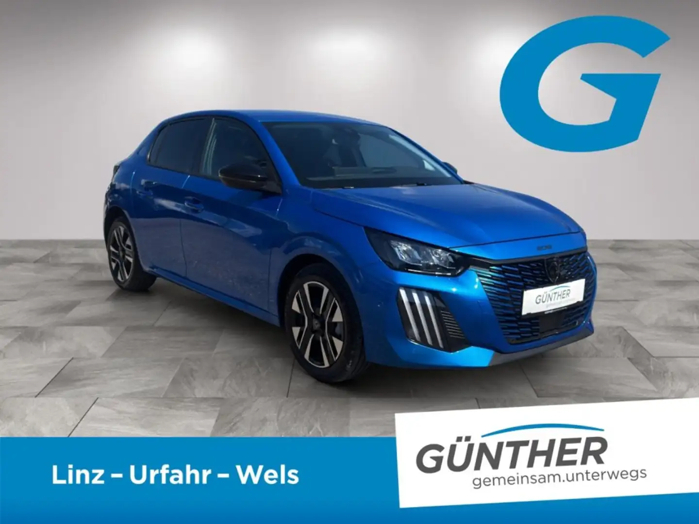 Peugeot 208 ALLURE PureTech 100 6-Gang-Manuell Blau - 2