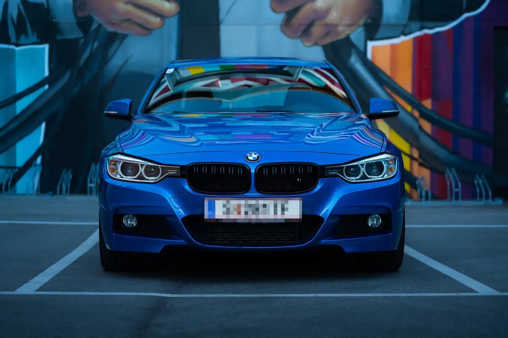 BMW 318 318d M Sportpaket ab Werk Blau - 1