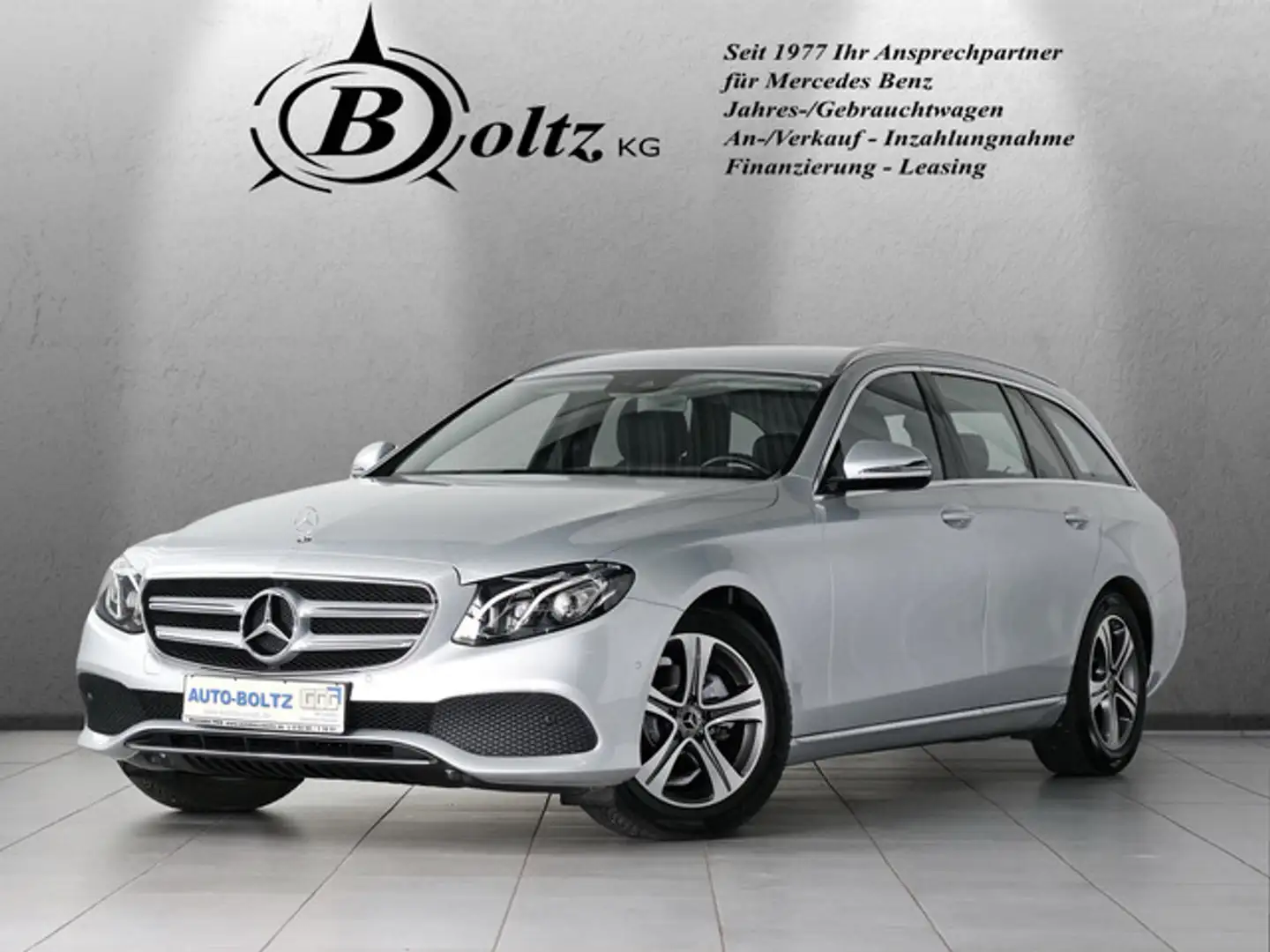 Mercedes-Benz E 220 T d 2x Avantgarde Comand Spur Totwinkel Argent - 1