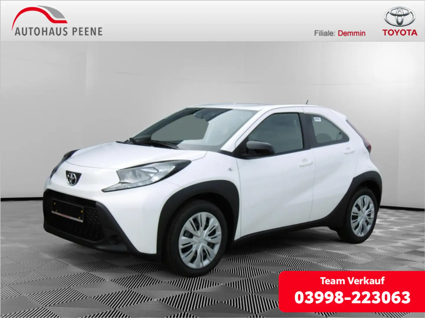 Toyota Aygo X 1.0 Business Edition 1,99% EFF* KLIMA KAMERA ACC Wit - 1