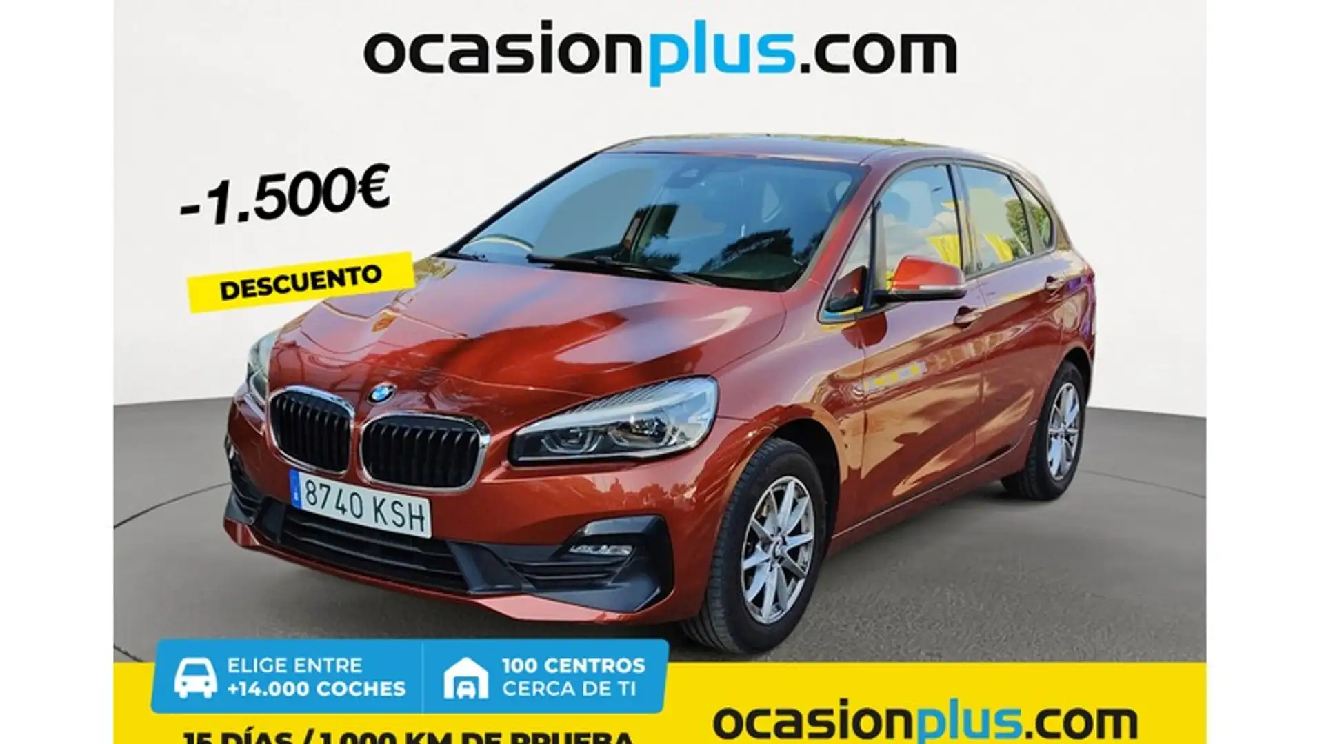 BMW 216 216dA Active Tourer Oranje - 1