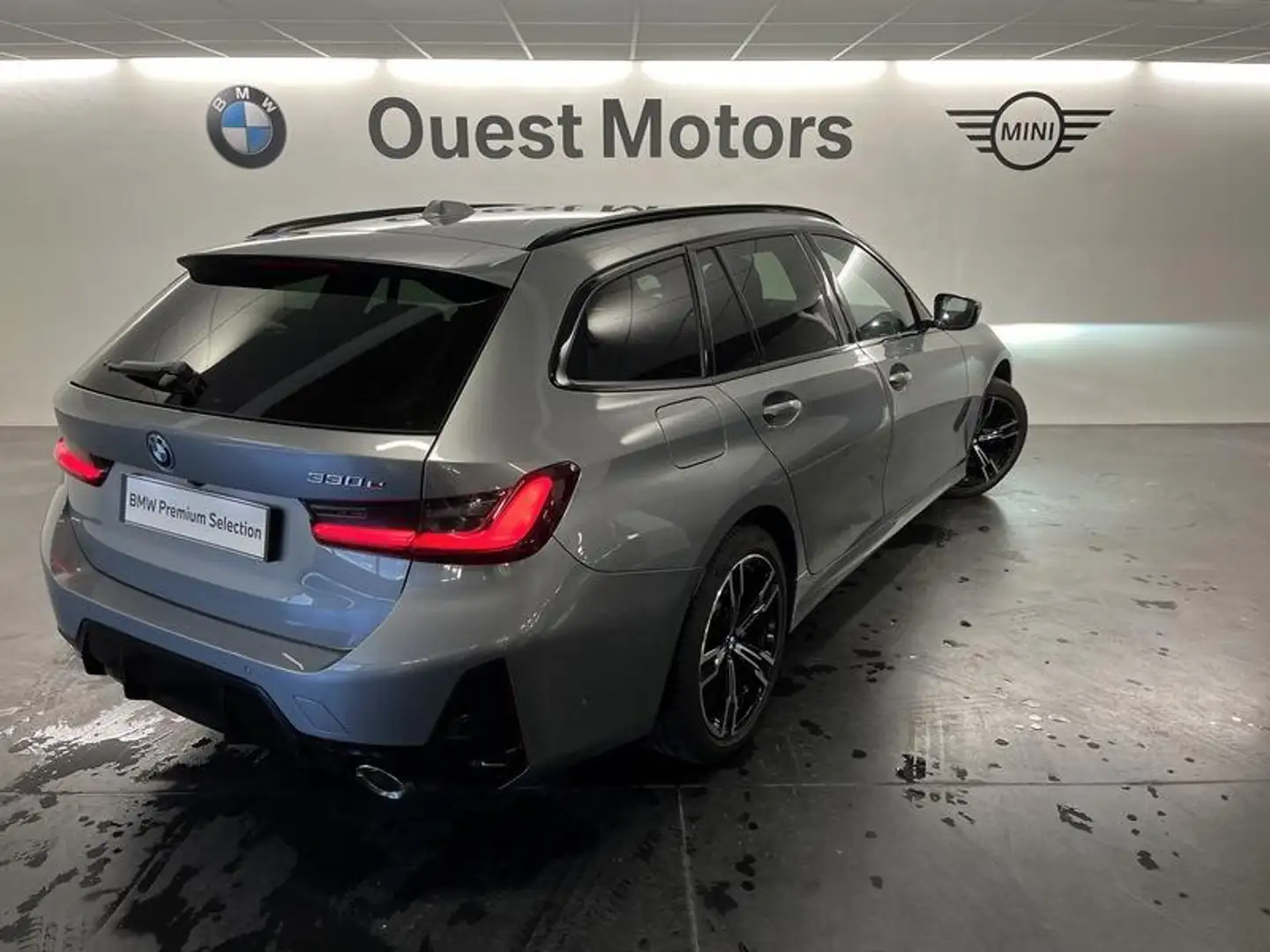 BMW 330 330eA 292ch M Sport Gris - 2