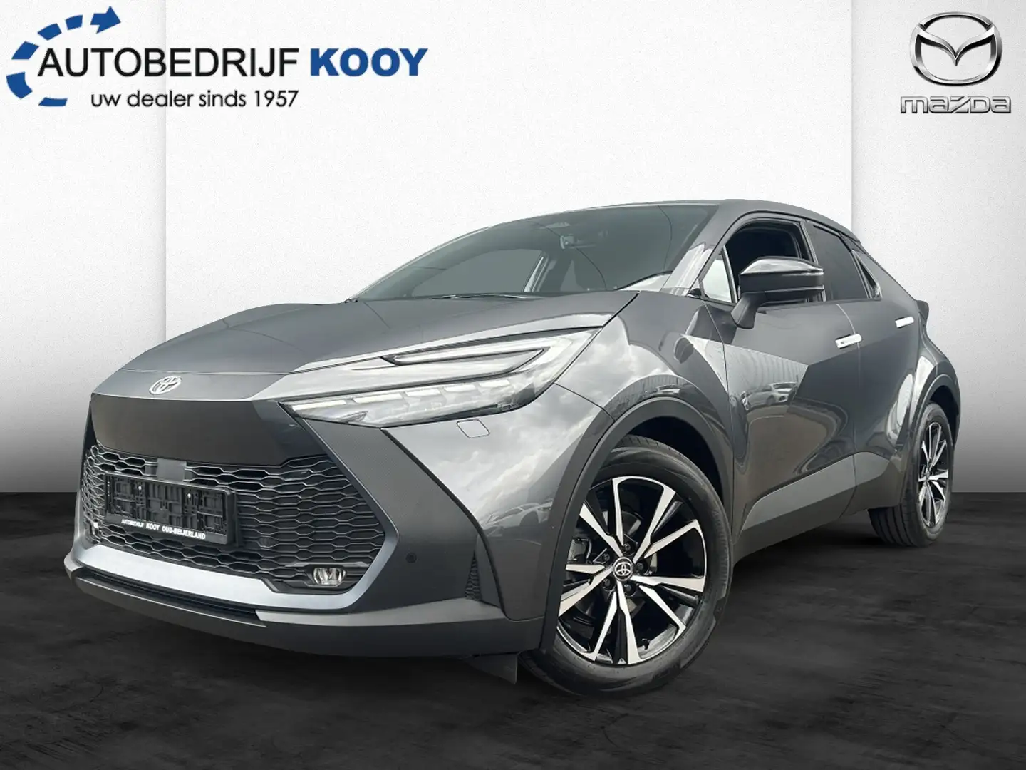 Toyota C-HR 1.8 Hybrid Dynamic Limited / Groot scherm / Parkee Grijs - 1