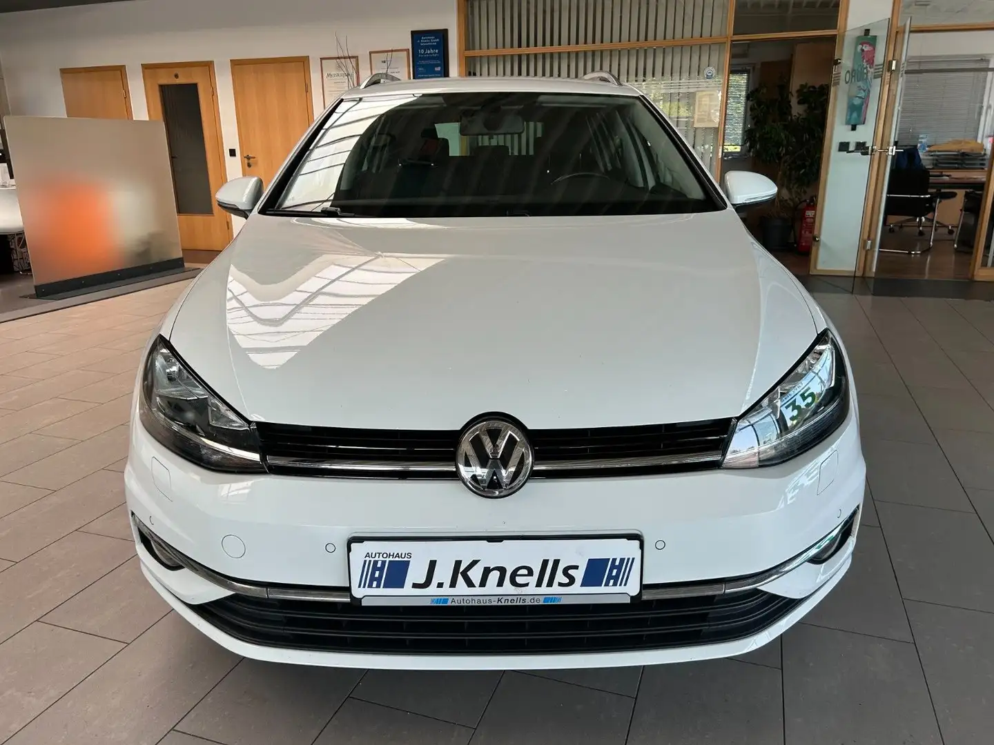 Volkswagen Golf VII Variant 2.0TDI Sound/AHK/ACC/NAVI/APP Weiß - 2