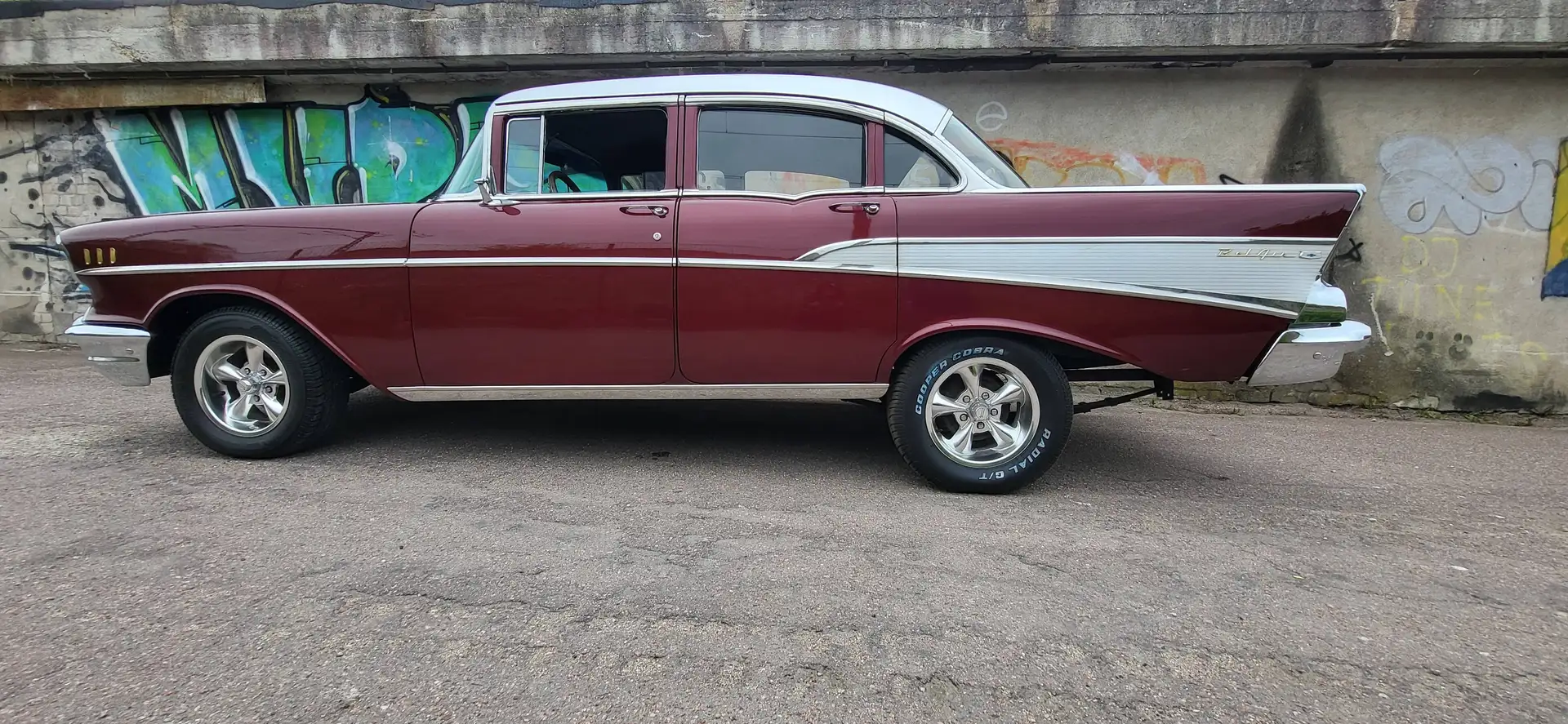 Chevrolet Bel Air 5,7 Rot - 2