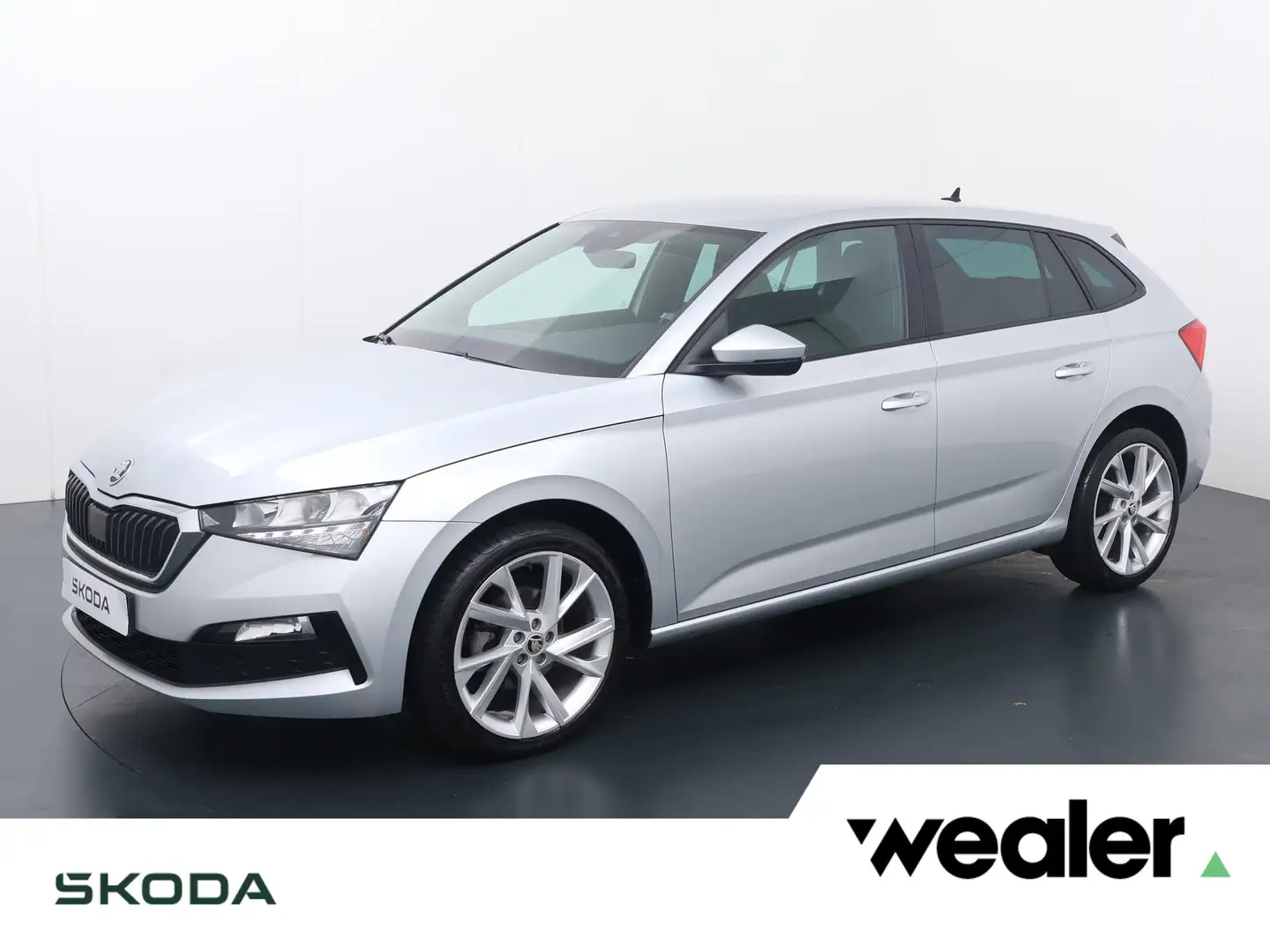 Skoda Scala 1.0 TSI Sport Business | 95 PK | Automaat | Naviga Grijs - 1