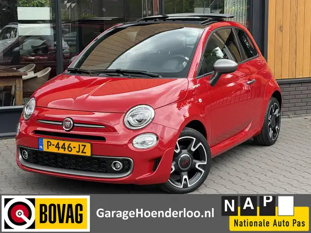 Fiat 500 1.0 Hybrid Sport Pano/ Schuifdak, Carplay, Beats,