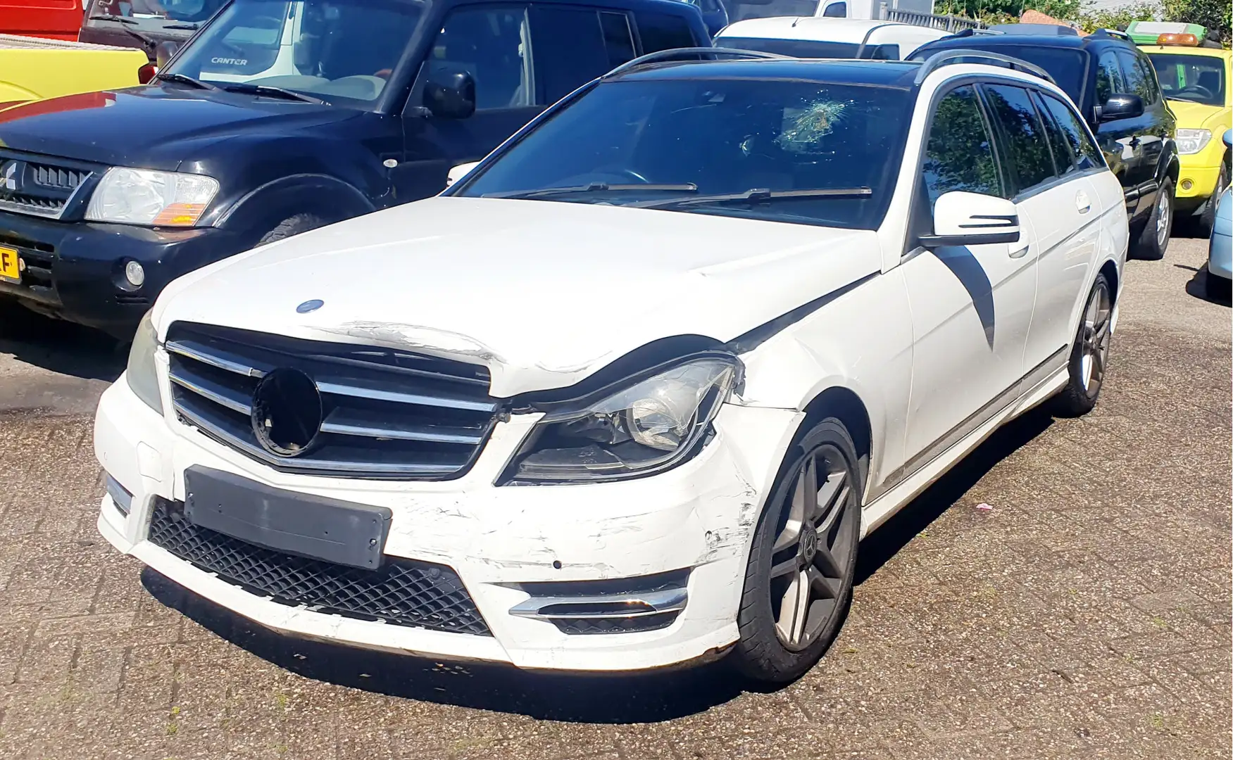 Mercedes-Benz C 250 CDI Avantgarde Edition *Werkende AIRCO * Rechts ge Wit - 1