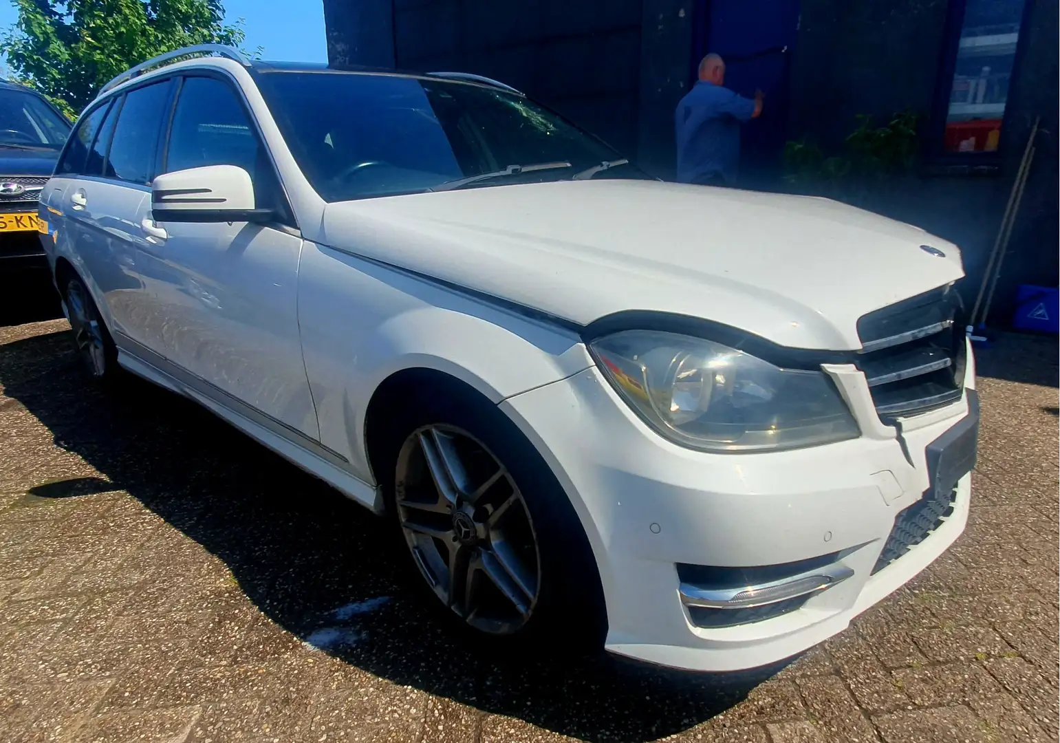 Mercedes-Benz C 250 CDI Avantgarde Edition *Werkende AIRCO * Rechts ge Wit - 2