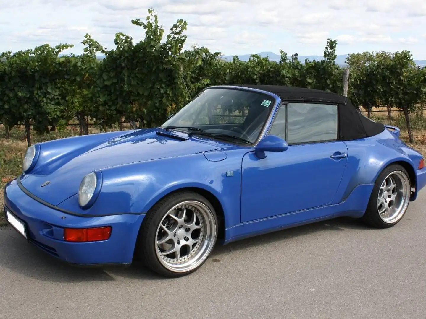 Porsche 911 911 Carrera 2 Cabrio Blau - 2