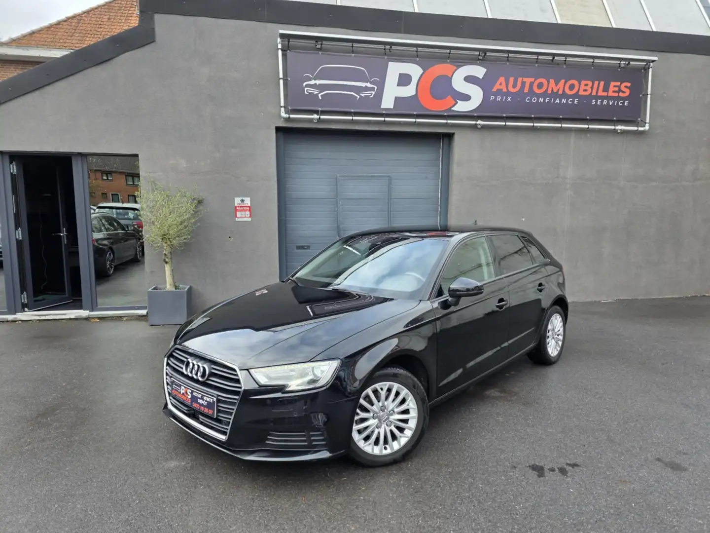 Audi A3 Sportback 30 TDi*GPS*FULL LED*PDC AVT-ARR*GARANTIE Noir - 1