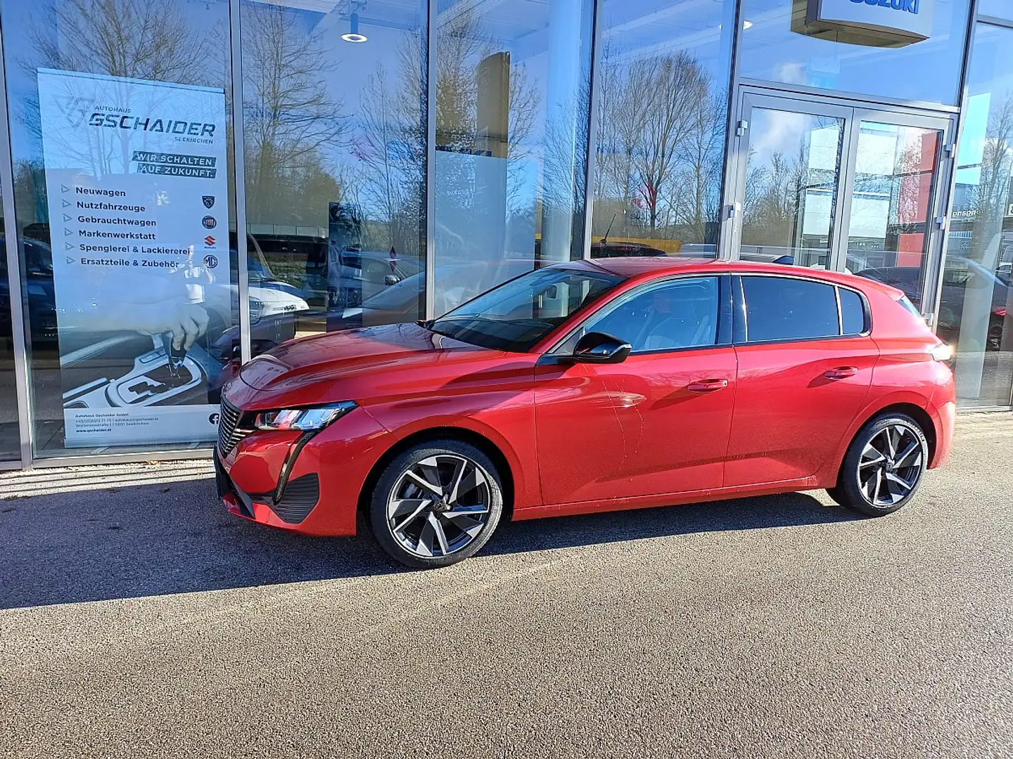 Peugeot 308 PureTech 130 S&S 6-Gang-Manuell Allure Rot - 1