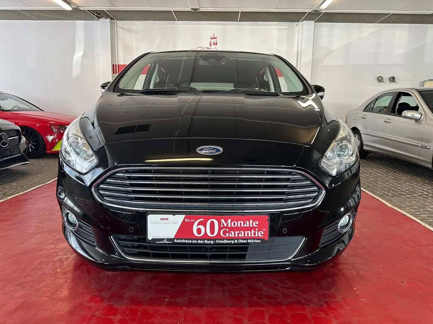 Ford S-Max 2.0 TDCi Titanium- 7Sitzer- Scheckheft Schwarz - 2