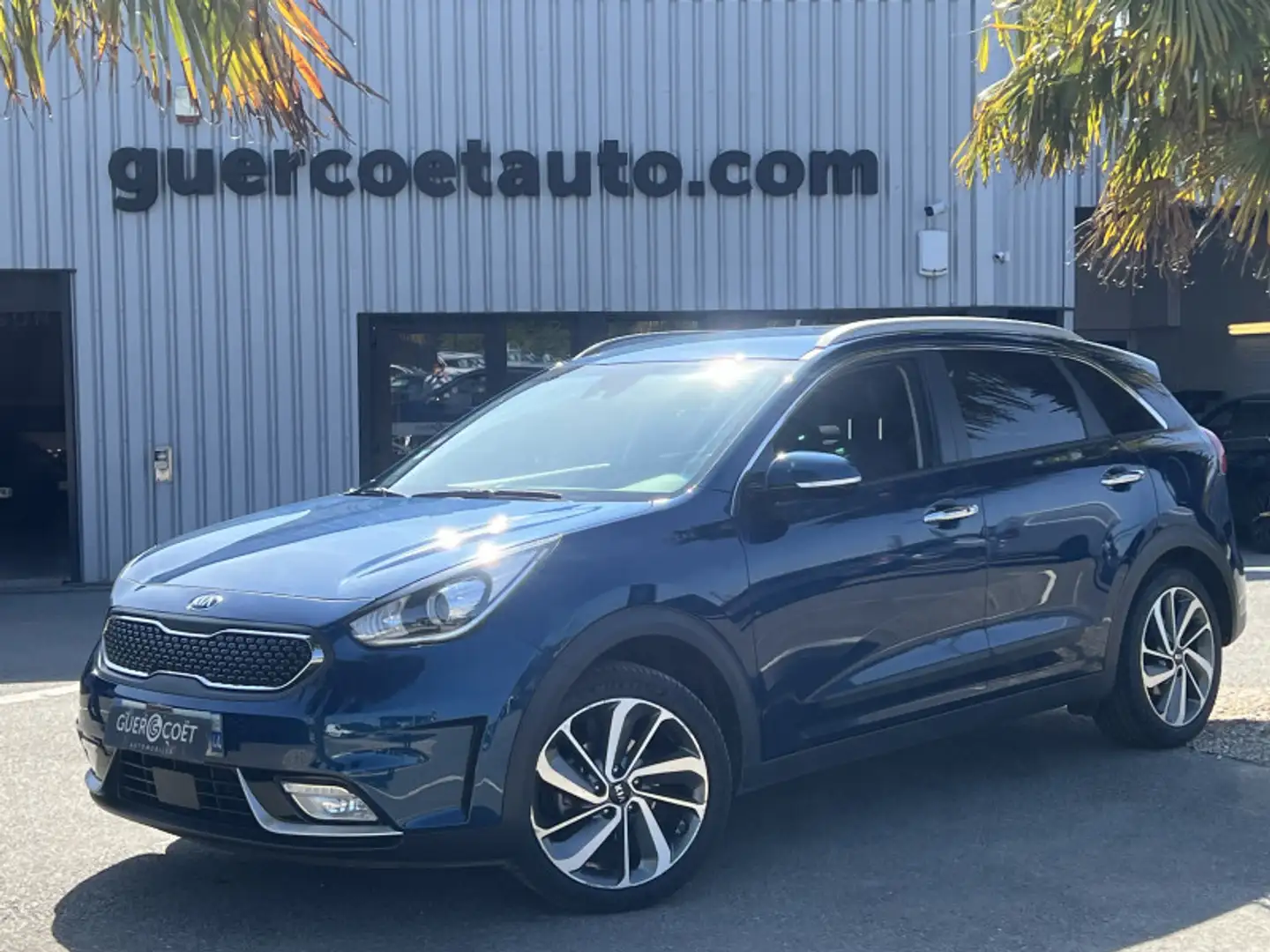 Kia Niro 1.6 GDI 105CH ISG + ELECTRIQUE 43.5CH DESIGN DCT6 Bleu - 2