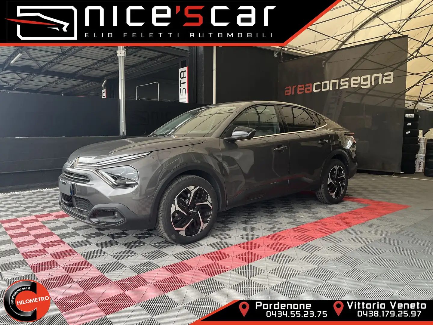 Citroen C4 X C4 X BlueHDI 130 S&S EAT8 Feel Pack Gris - 1