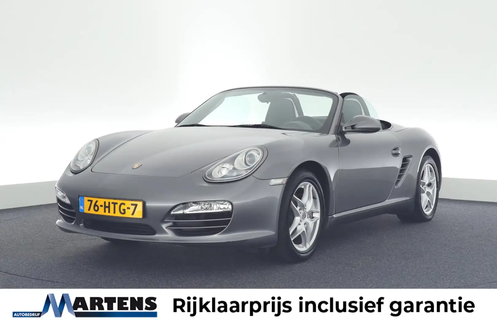 Porsche Boxster 2.9 256pk PDK NL Auto Parkeersensoren Climate Cont Grijs - 1