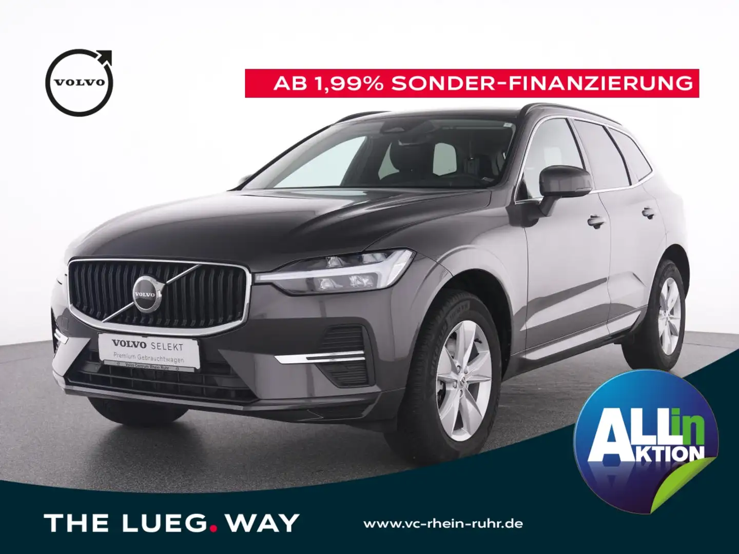 Volvo XC60 B4 Core+STANDHZG+WINTERPAK+CARPLAY+GOOGLE+ Grau - 1