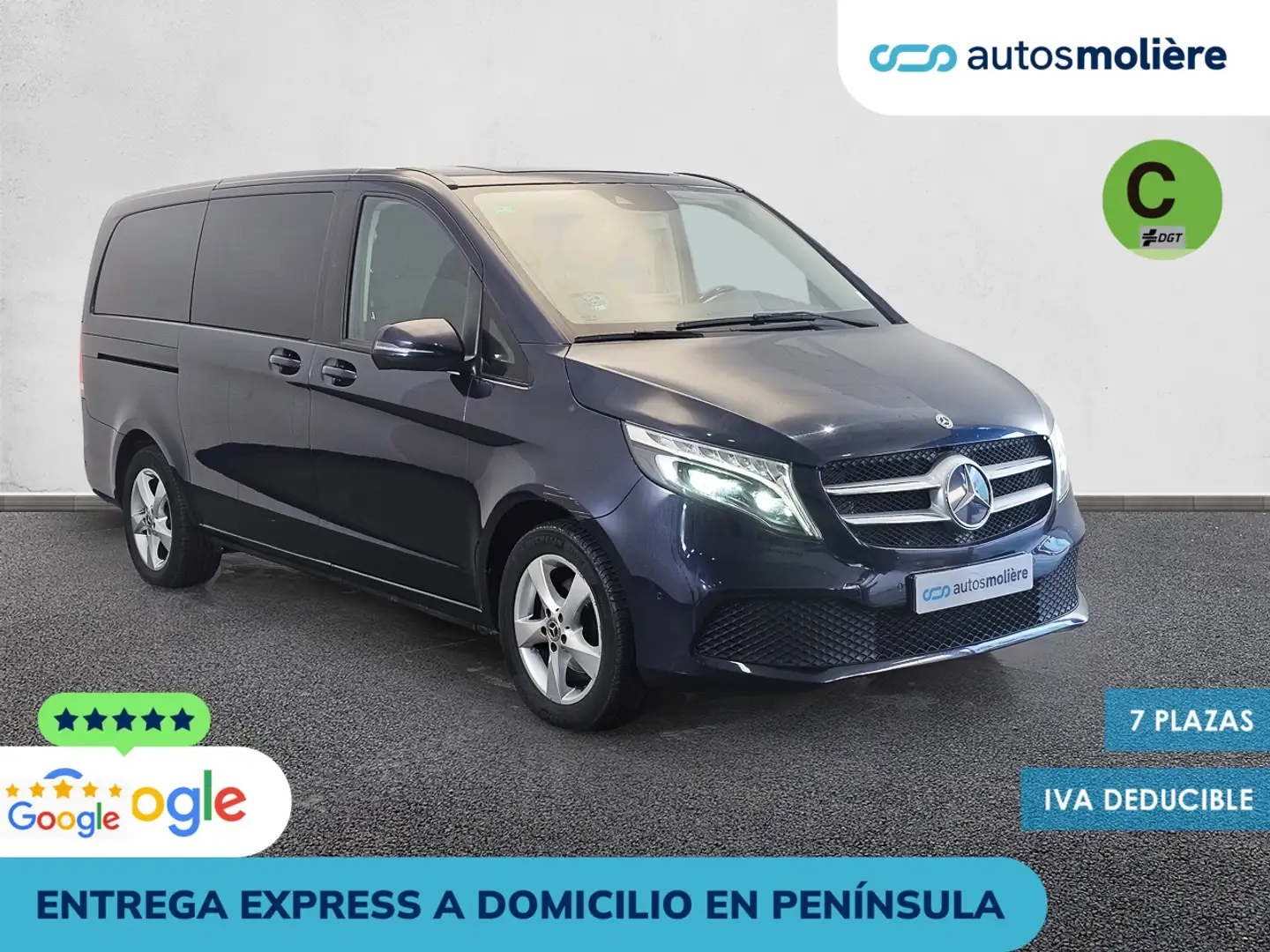 Mercedes-Benz V 220 220d Largo Azul - 2