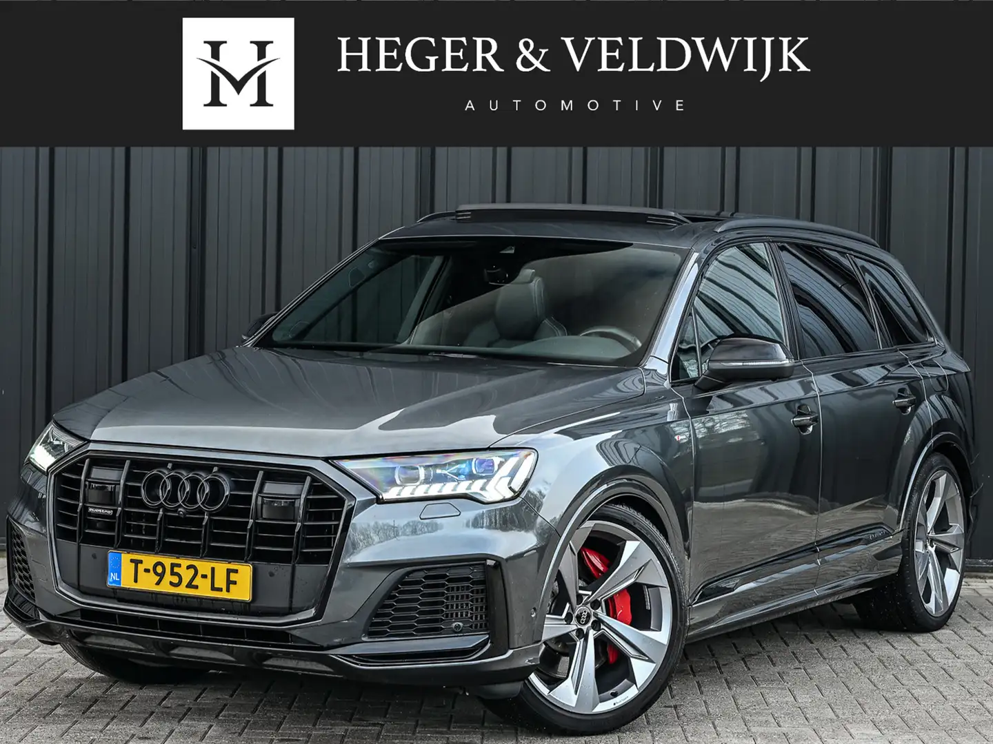 Audi Q7 60 TFSI e quattro Competition · Panoramadak · Luch Gris - 1