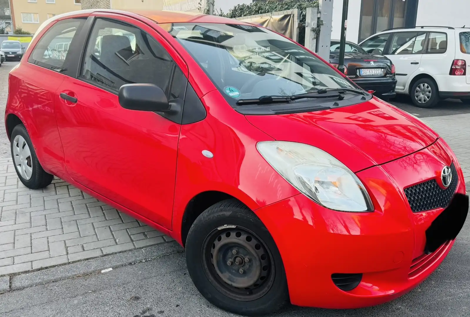 Toyota Yaris TÜV NEU / Servo Червоний - 1