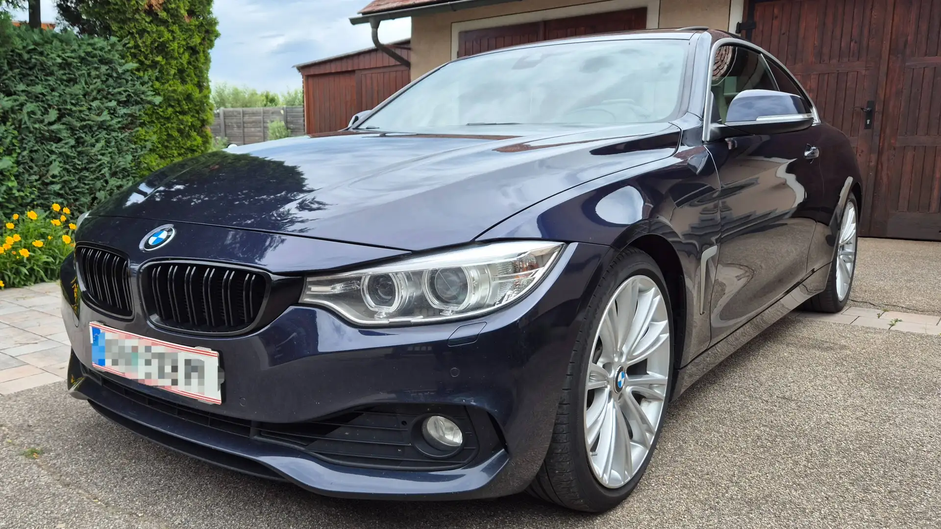 BMW 430 430d Coupe Advantage Aut. Advantage Blau - 2