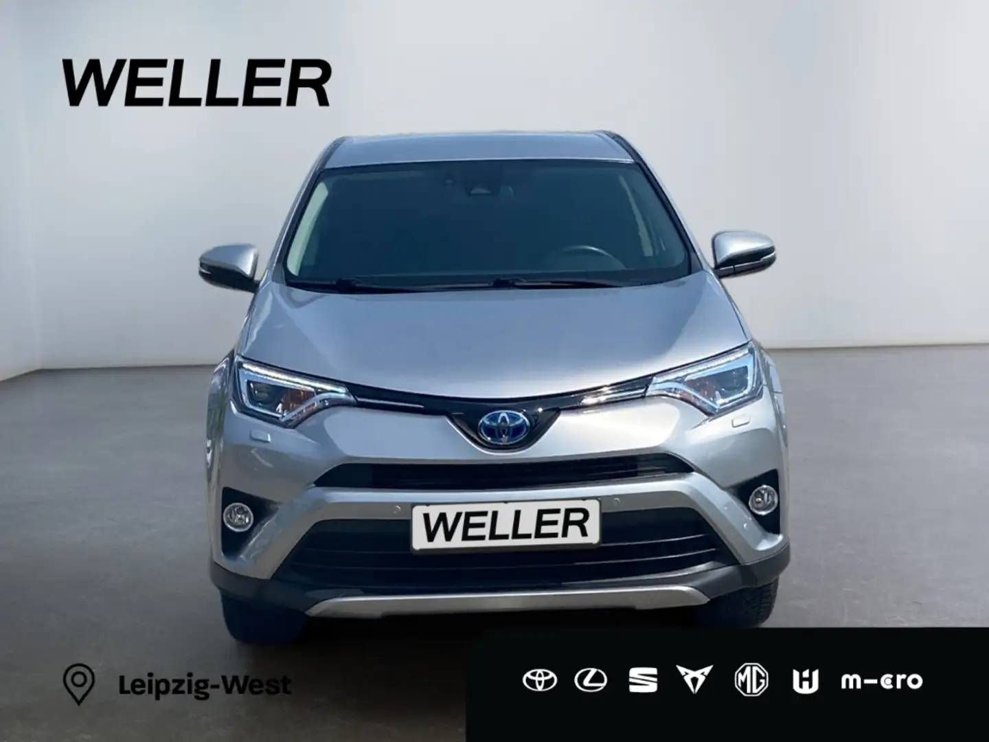 Toyota RAV 4 2.5 Hybrid Team D 4x4 *AHK*LED*CarPlay*CAM* Silber - 2