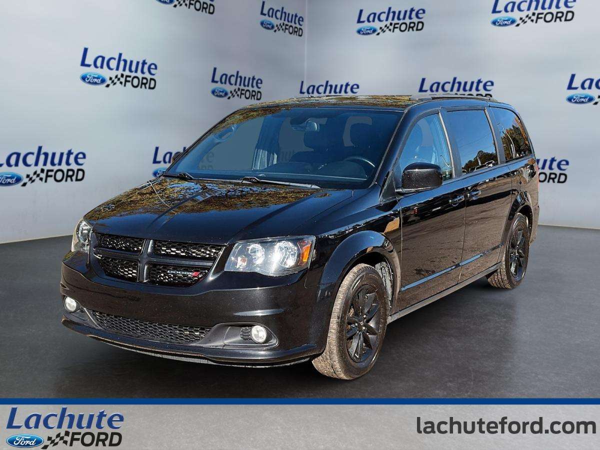 2020 Dodge Grand Caravan GT / 7 PLACES  / DVD / MAGS NOIR / CUIR / STOW N GO / SIEGE CHAUFFANT & VOLANT CHAUFFANT