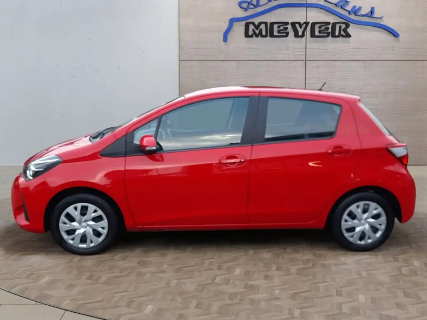 Toyota Yaris 1.0 VVT-i Comfort 1. Hd/Scheckheft/Top Zustand/ Rot - 2