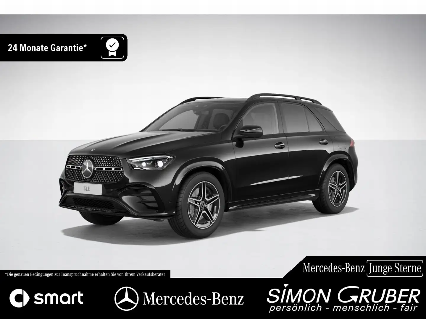 Mercedes-Benz GLE 400 e 4M AMG Pano Nappa Burm Airmatic AHK Schwarz - 1