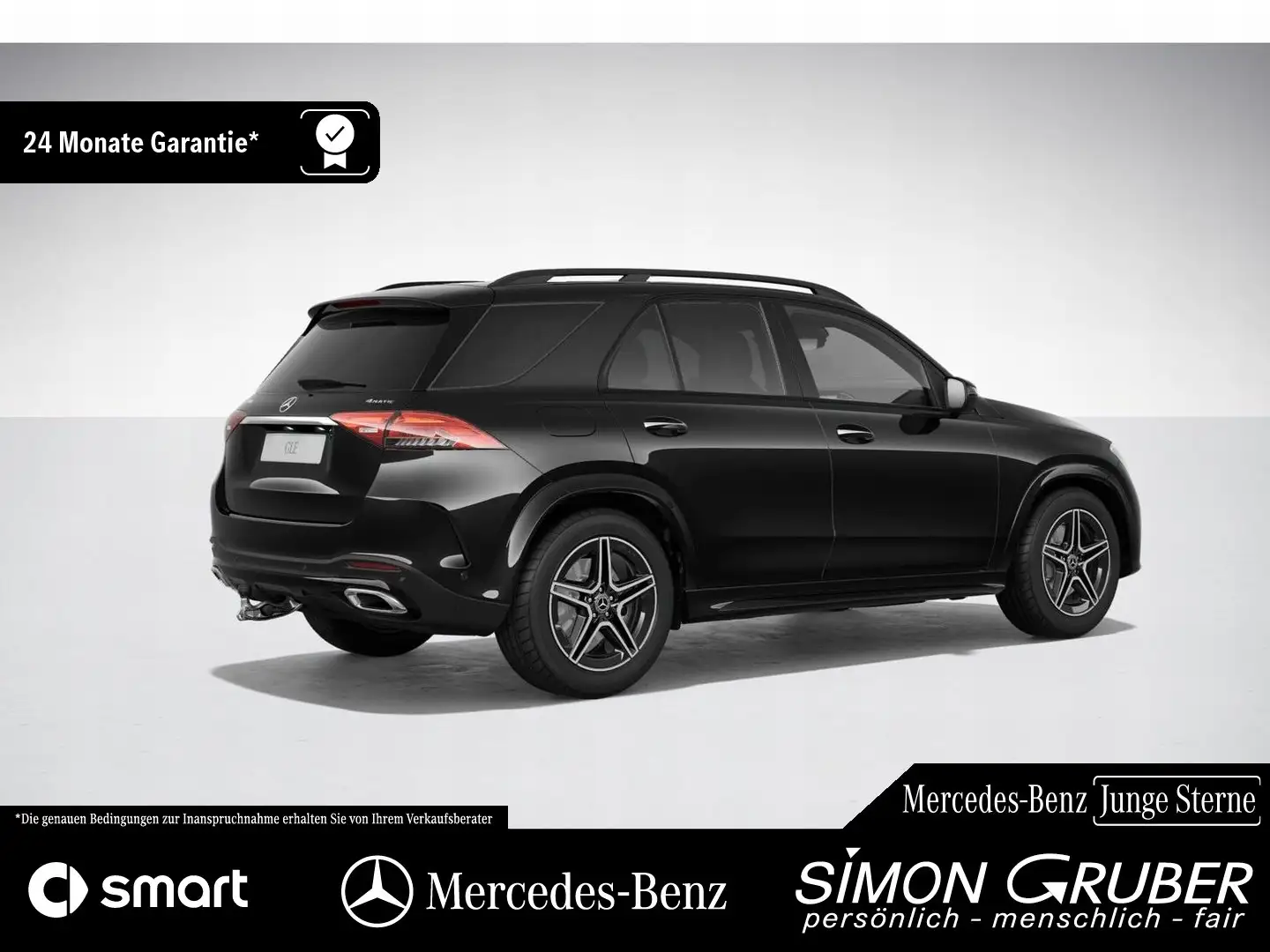 Mercedes-Benz GLE 400 e 4M AMG Pano Nappa Burm Airmatic AHK Negro - 2