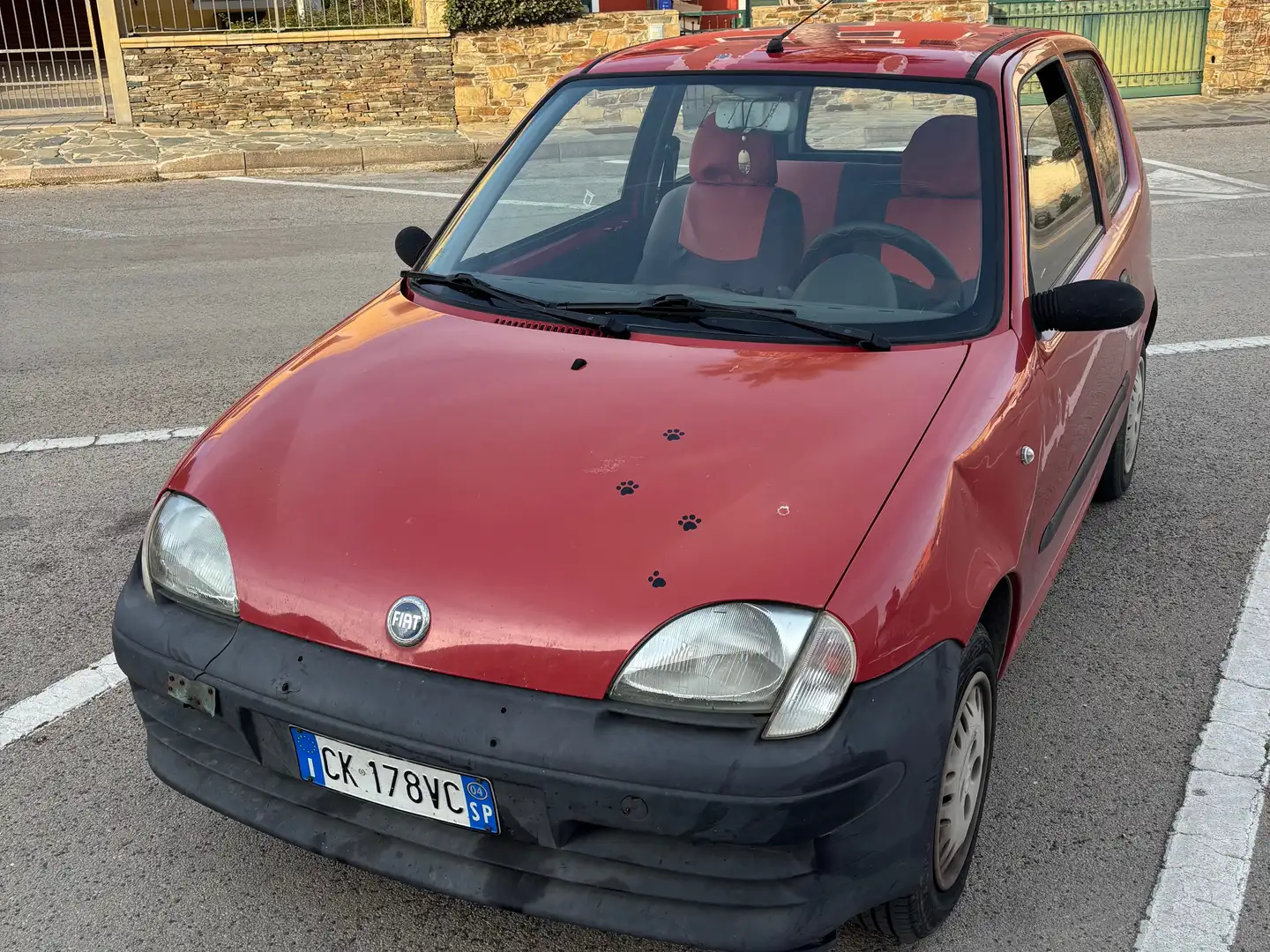 Fiat Seicento Seicento II 2004 1.1 Sporting Červená - 1