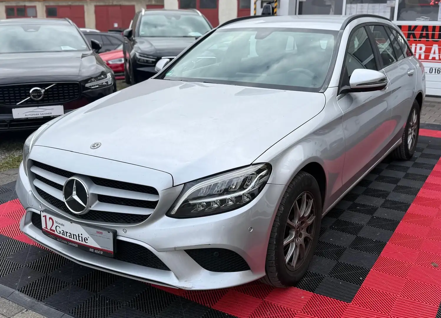 Mercedes-Benz C 160 *TEMPOMAT*KLIMA*SHZ*NAVI Silber - 2